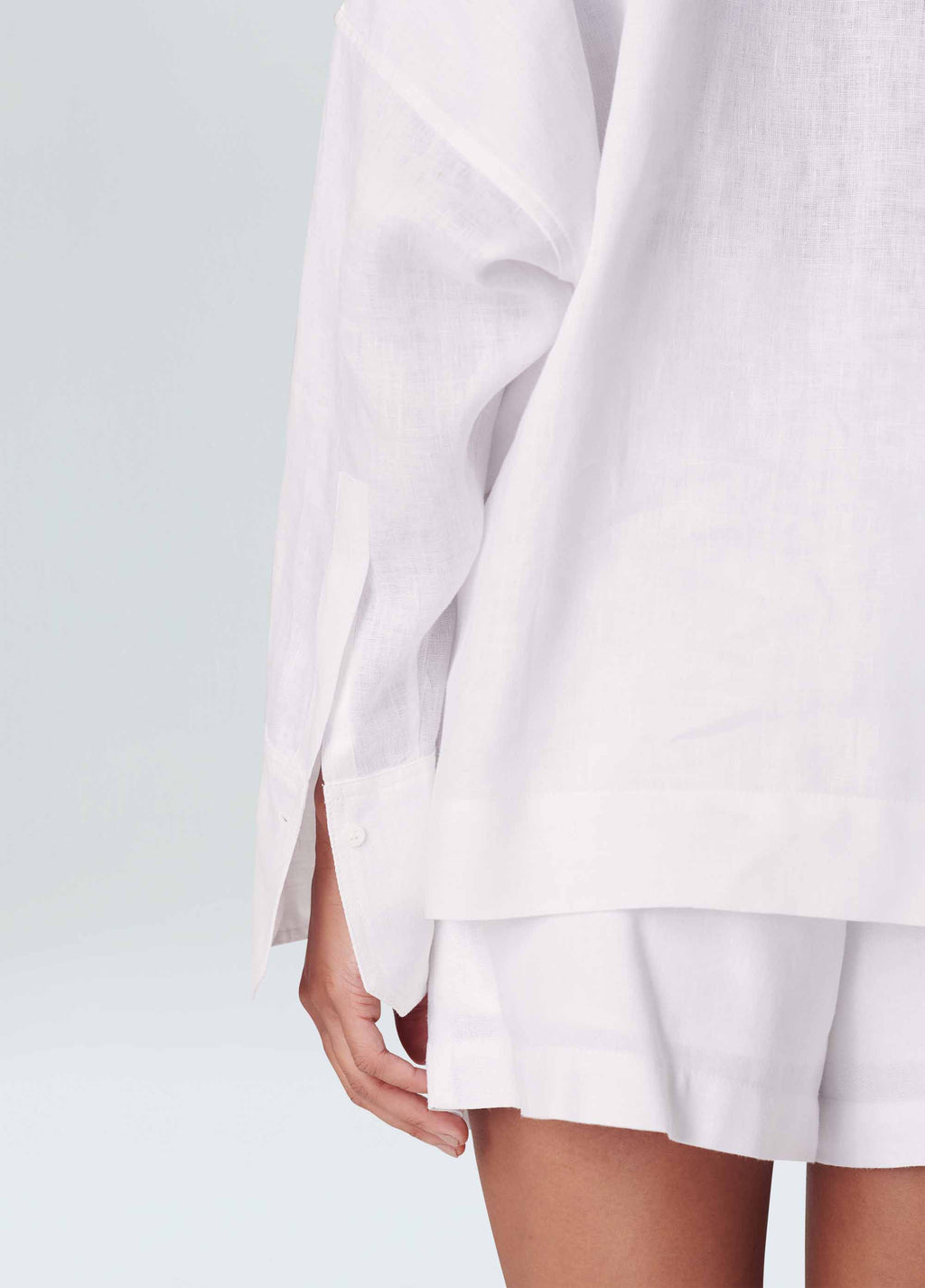 LONG SLEEVE LINEN SHIRT