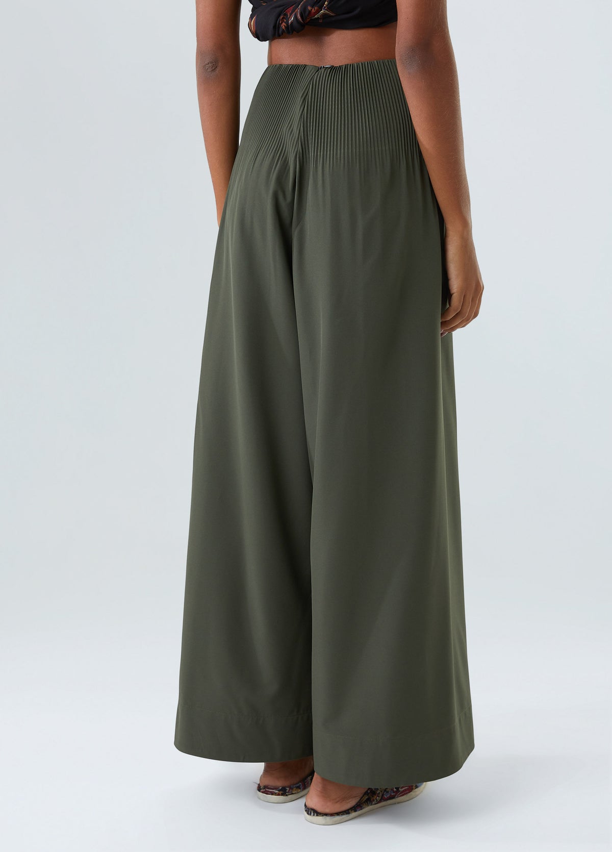 PLEATED PANTS