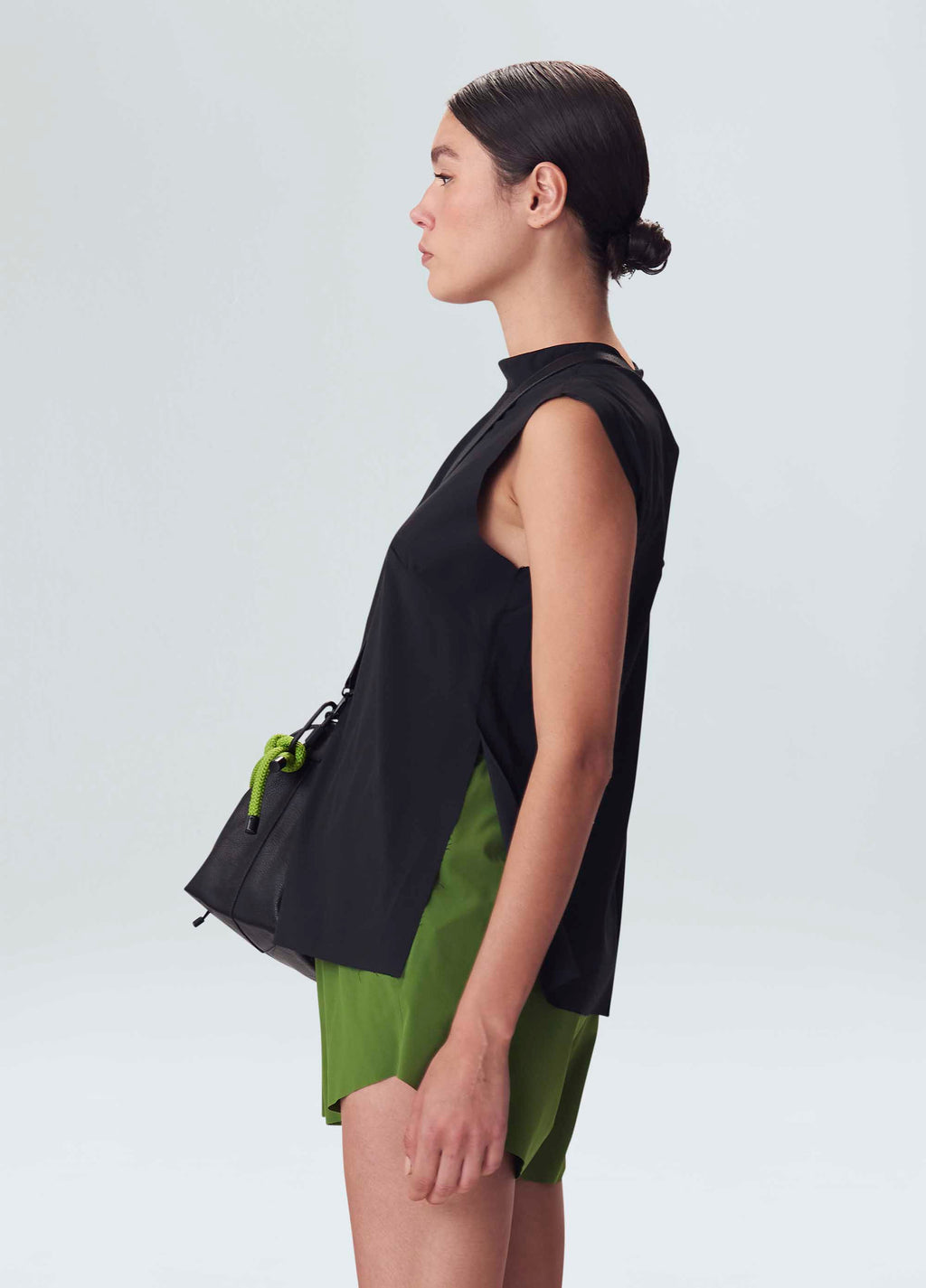 SUPERLIGHT HIGH-NECK BLOUSE