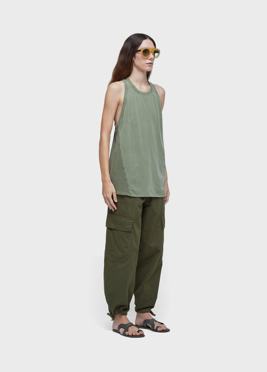 MESH OVER TANK TOP