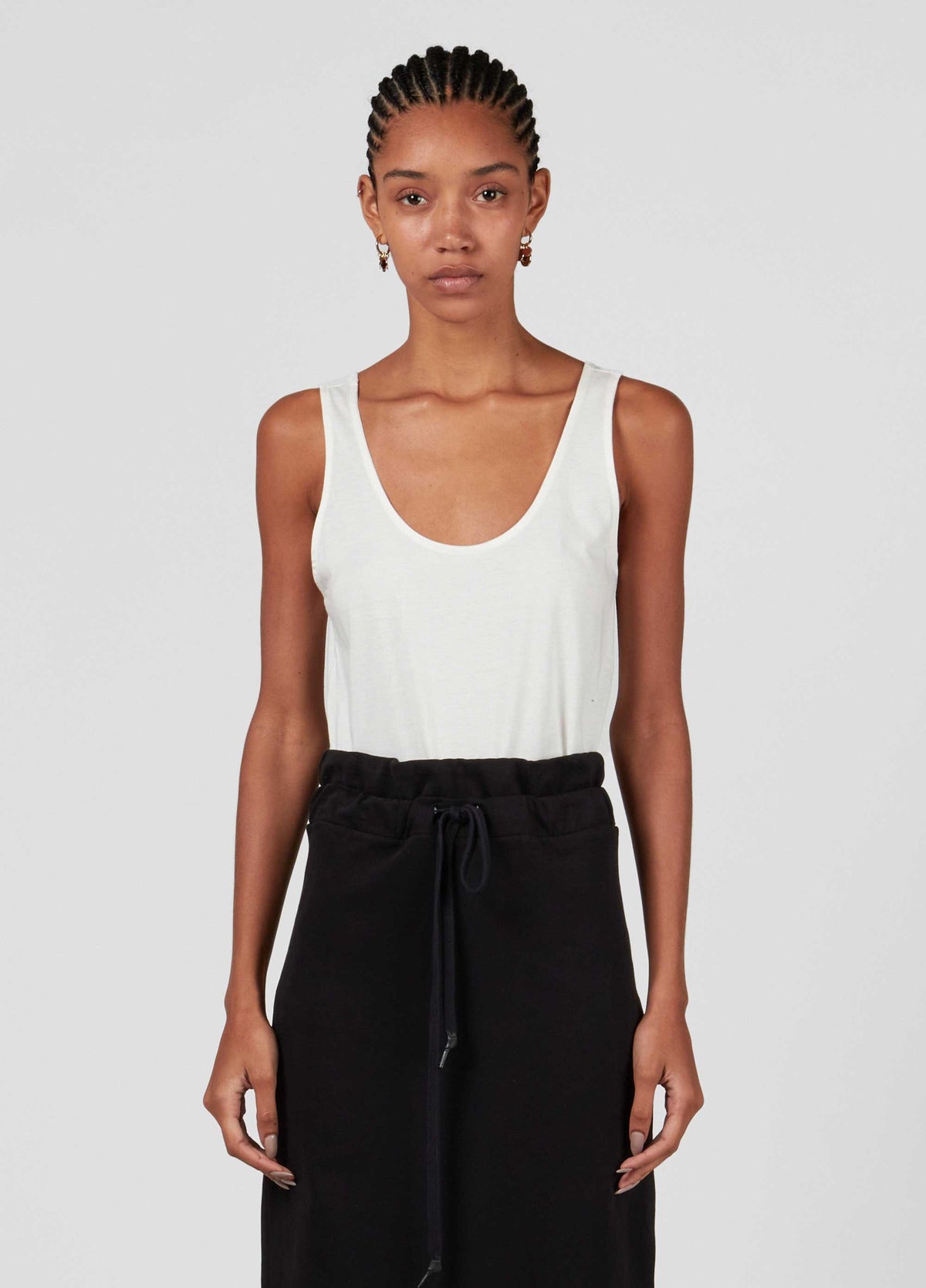 U-NECK TANK TOP E-BASICS