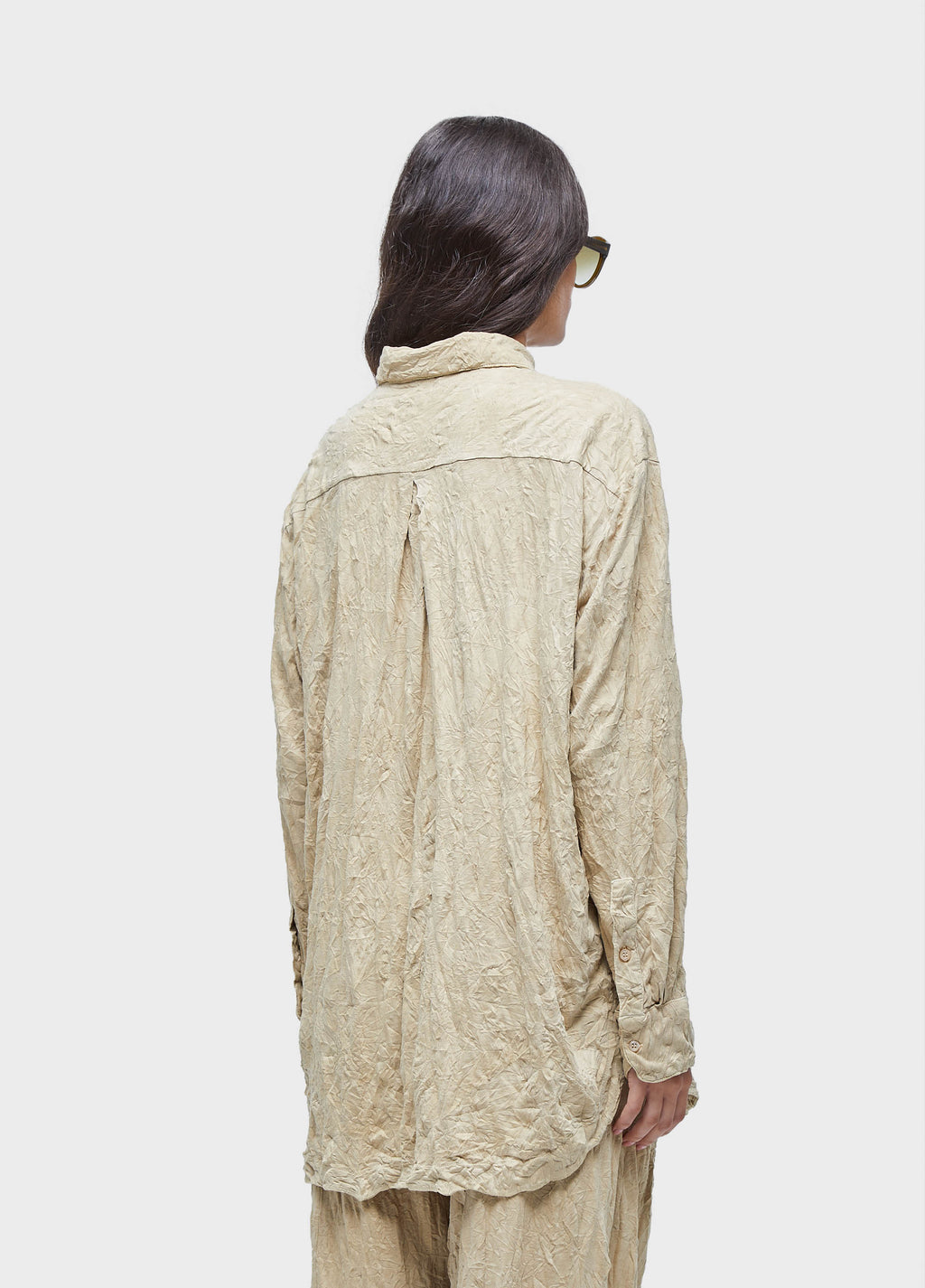 WRINKLE LONG-SLEEVED SHIRT
