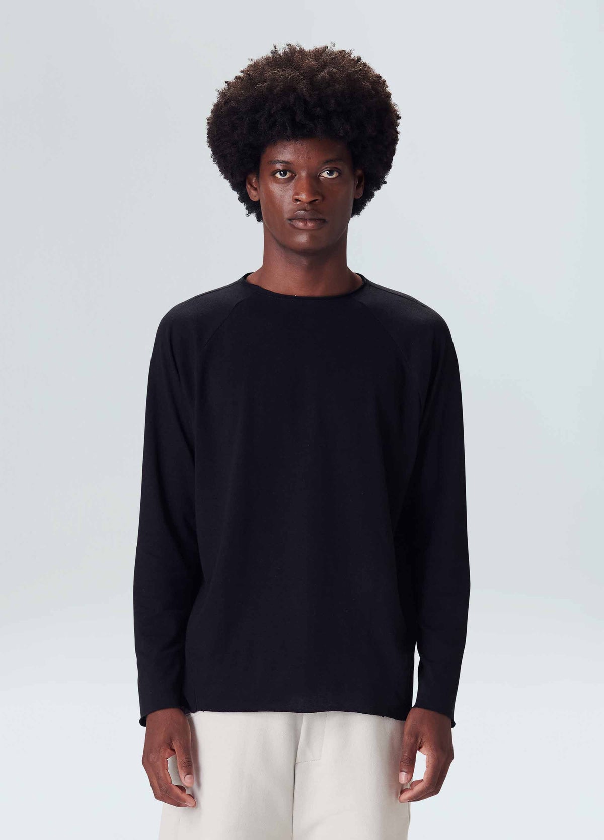 YOGUE CUTOUT LONG-SLEEVED T-SHIRT
