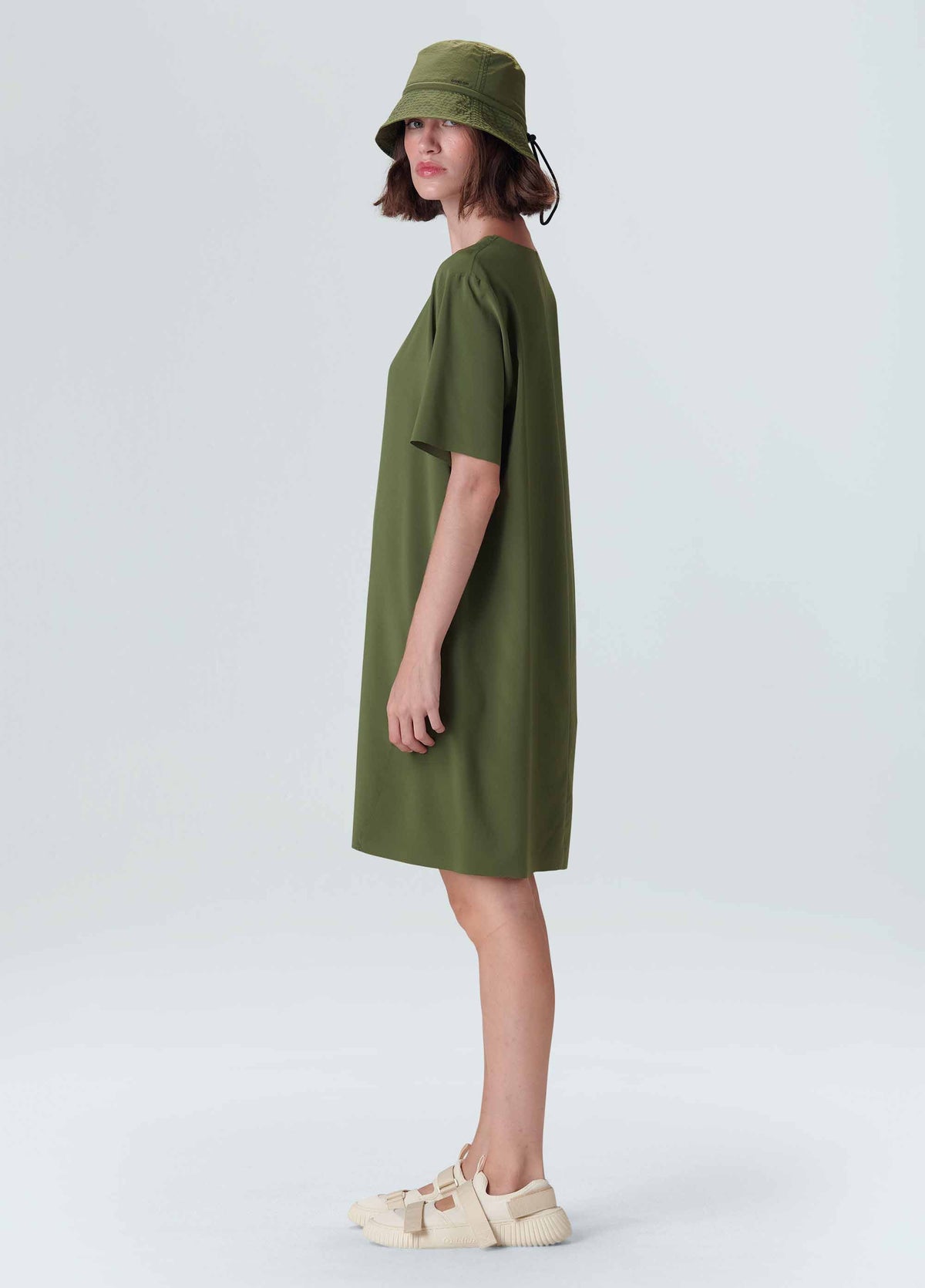 SUPERLIGHT SHORT T-SHIRT DRESS