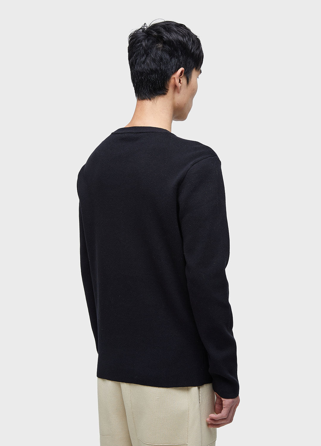 SOLID COTTON KNIT
