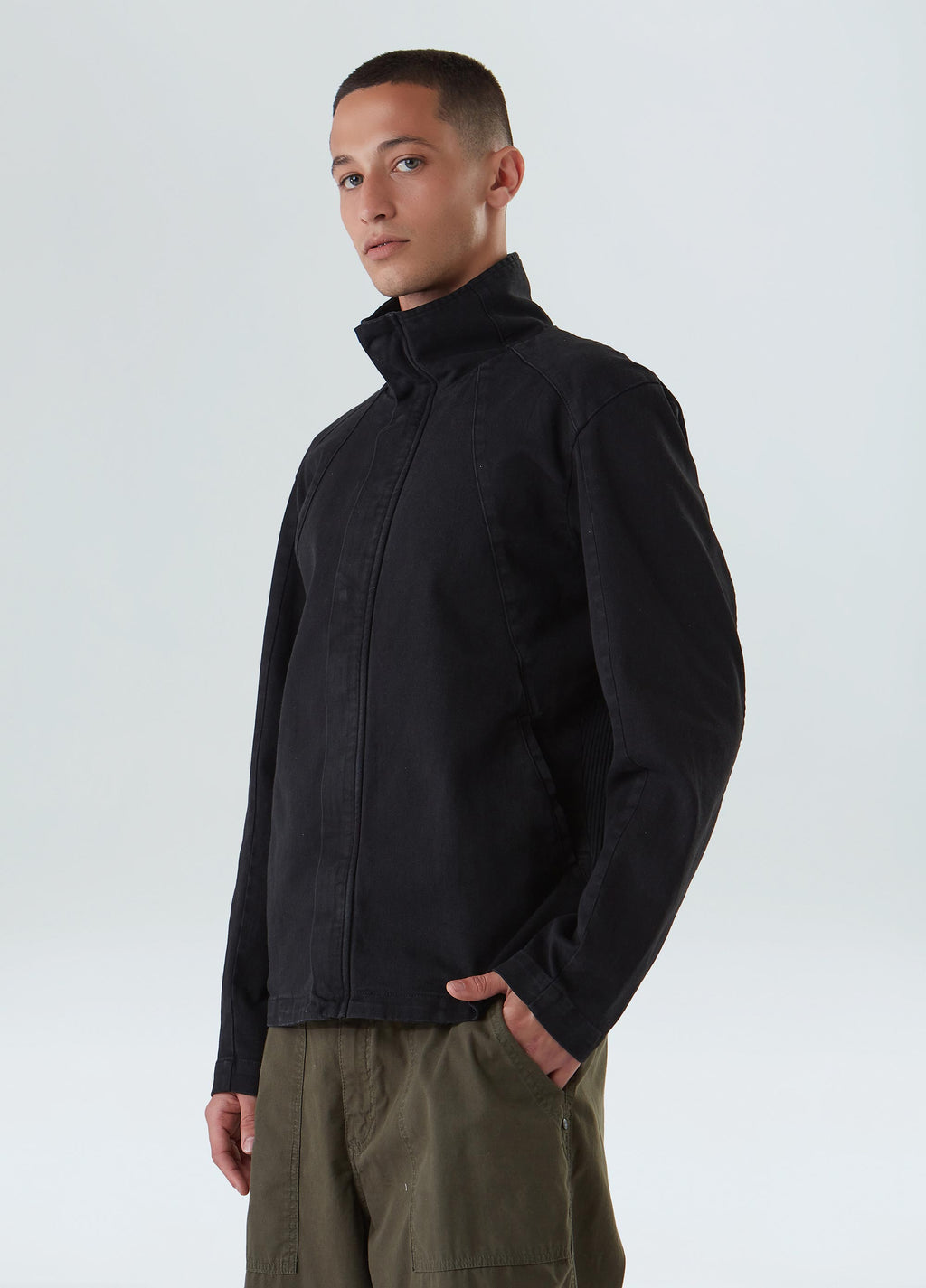 COTTON CLIPPING JACKET