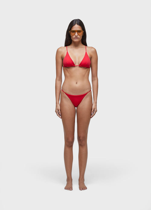 BASIC FINE RED BIKINI