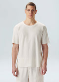T-SHIRT WRINKLED YOKE