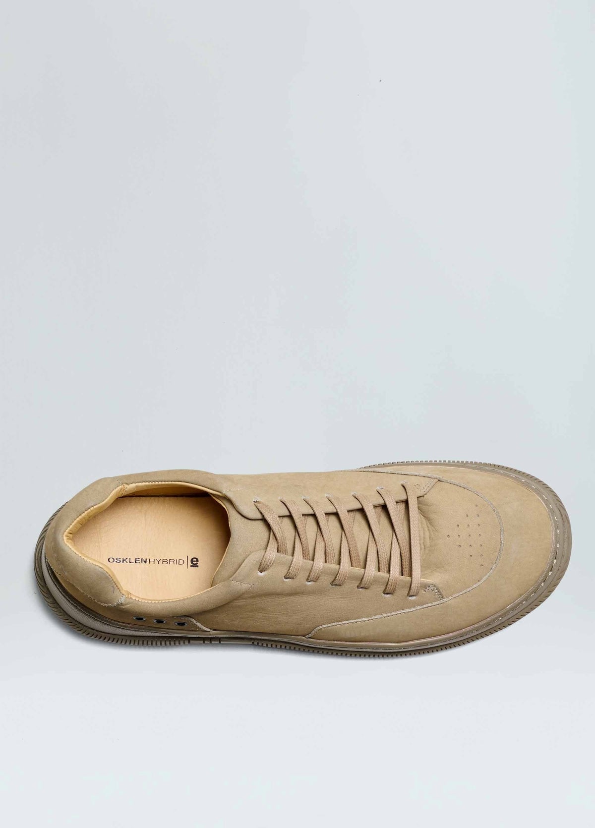 HYBRID LACES NUBUCK MONOCHROMATIC SNEAKERS