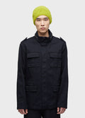 HIGH COLLAR POCKET PARKA
