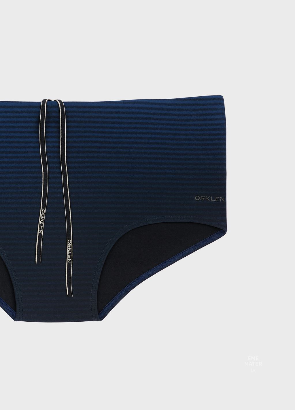 NEW GRAIN LINES SWIM BRIEFS NAVY/BLACK