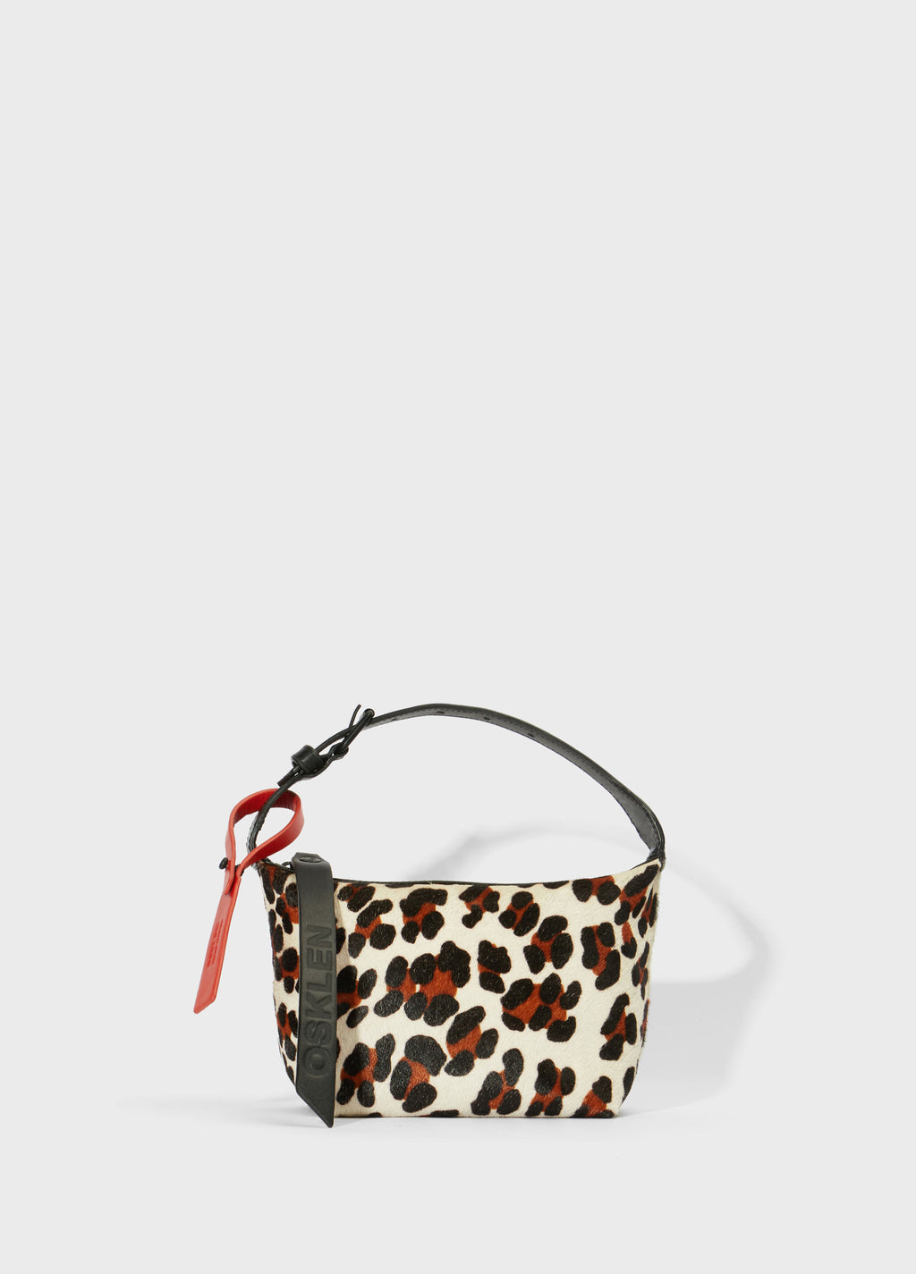 Bolsa Bakare Pelo Small Camel/Preto – Osklen – foto 1