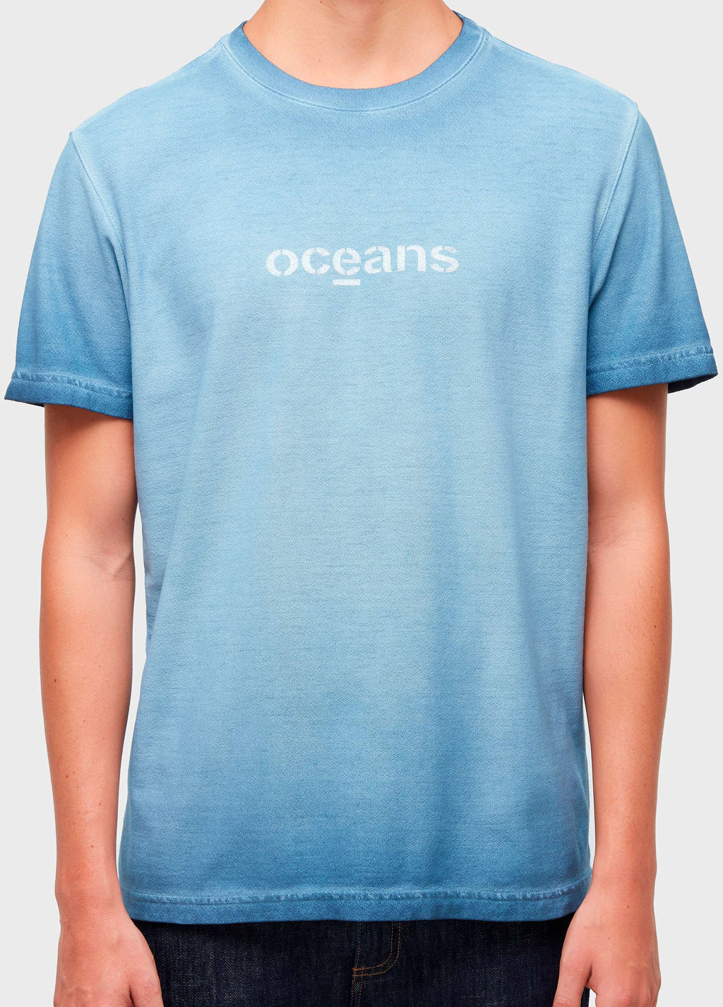 T-Shirt Double Watercolor Oceans MC Azul Atlantico – Osklen – foto 4