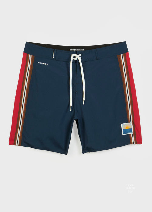 AQUAONE FLEX ROCA STRIPES SURF SHORTS