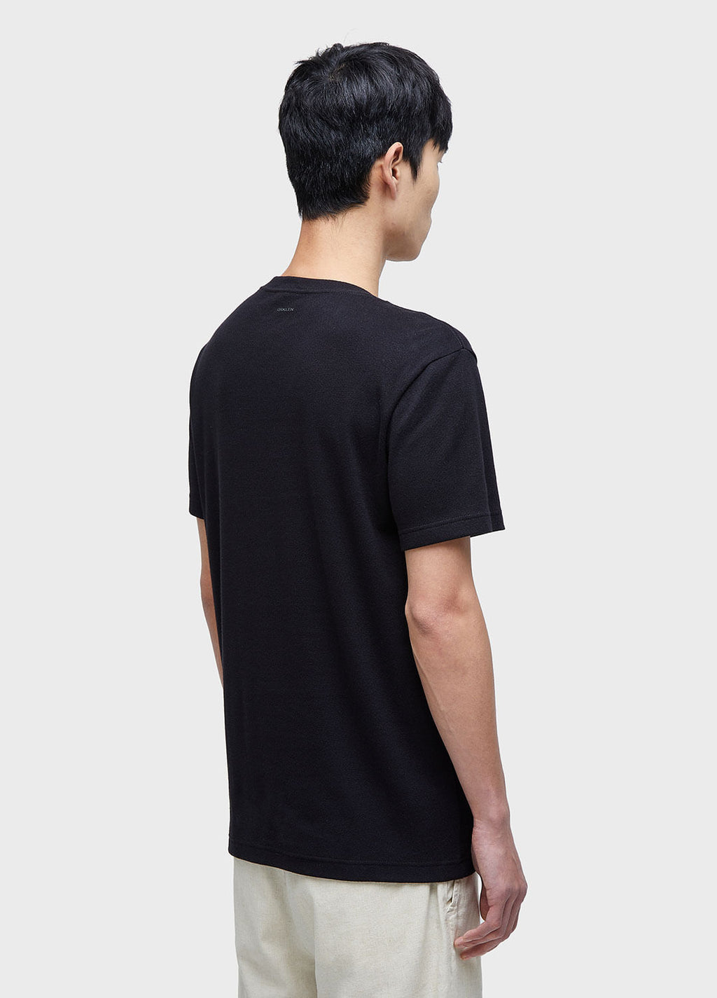 T-SHIRT RIBBED SLUB S/S