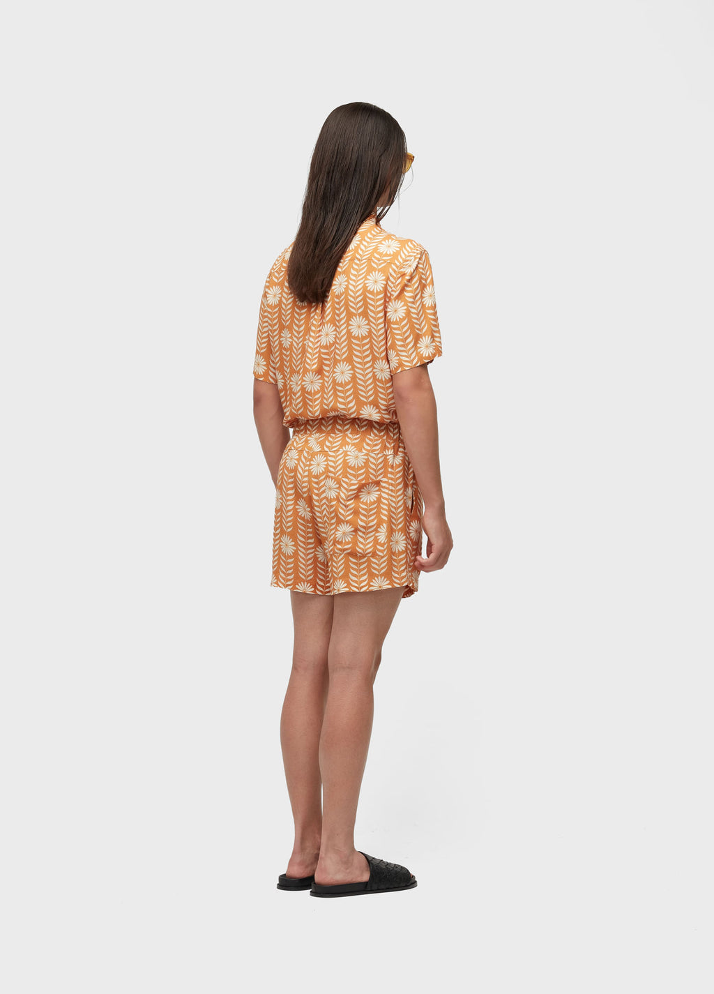 Short PJ Daisy Amarelo/Off-White – Osklen – foto 5