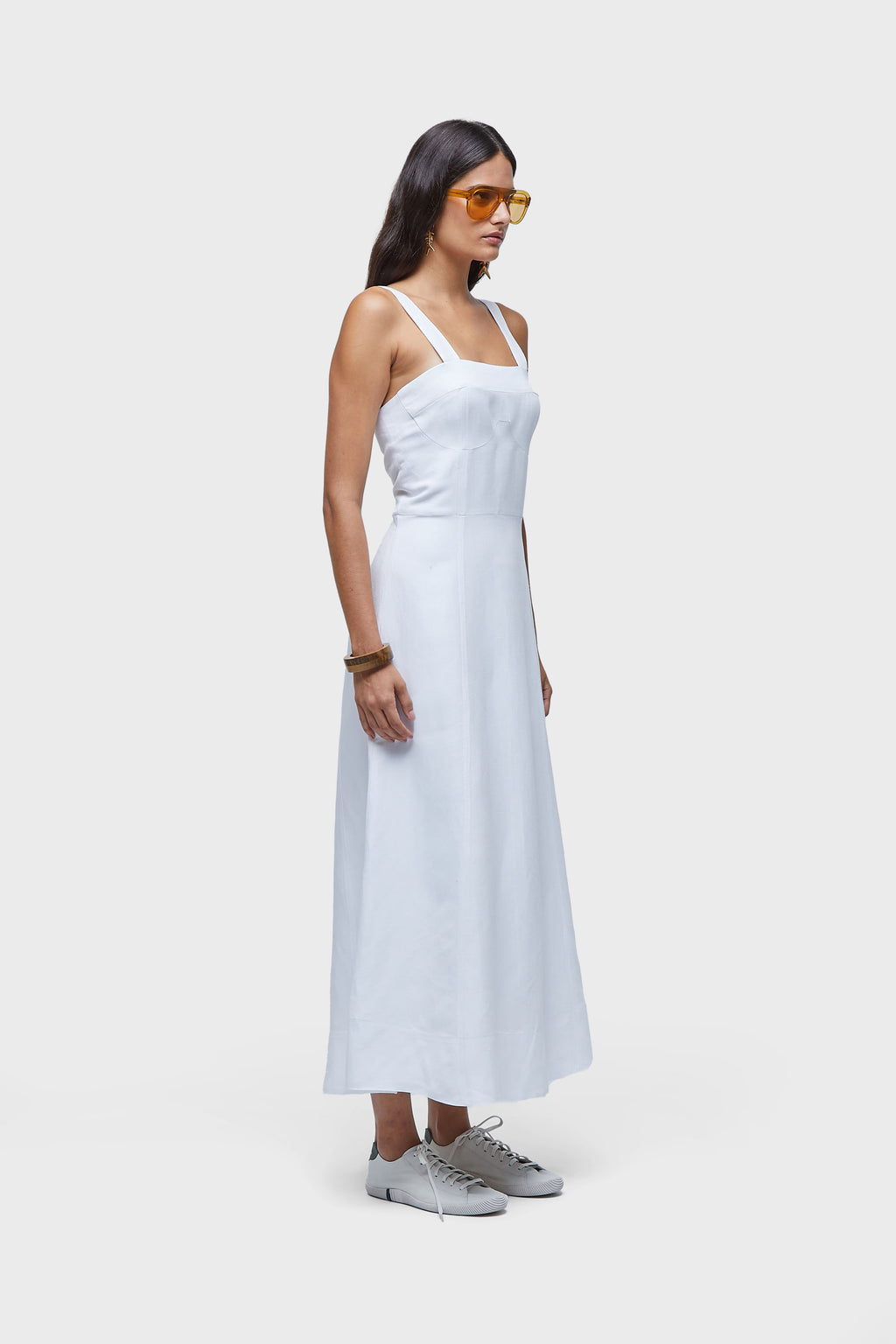 CUT-OUT DRESS WITH BRA CUPS