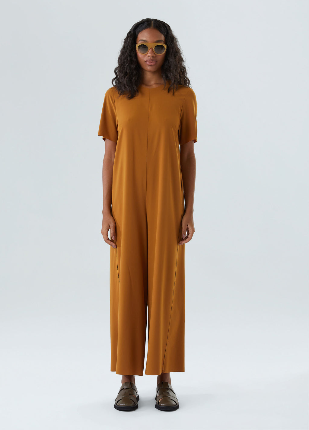 SUPERLIGHT SHORT SLEEVE JUMPSUIT