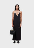 BIAS CUT SUPERLIGHT LONG-STRAP DRESS