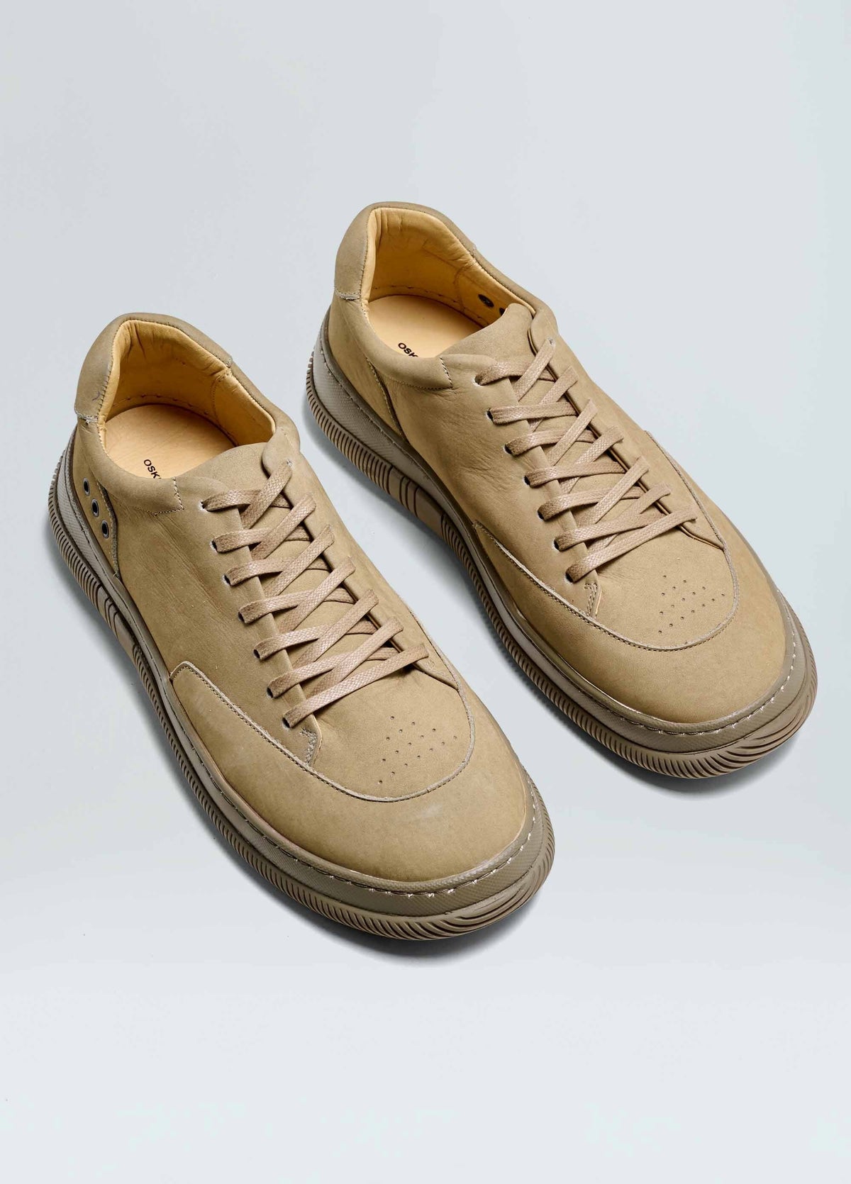 HYBRID LACES NUBUCK MONOCHROMATIC SNEAKERS