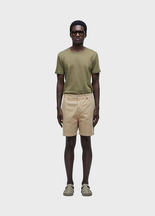 BASIC COTTON TAILORED SHORTS