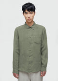 CLASSIC LINEN LONG-SLEEVED SHIRT