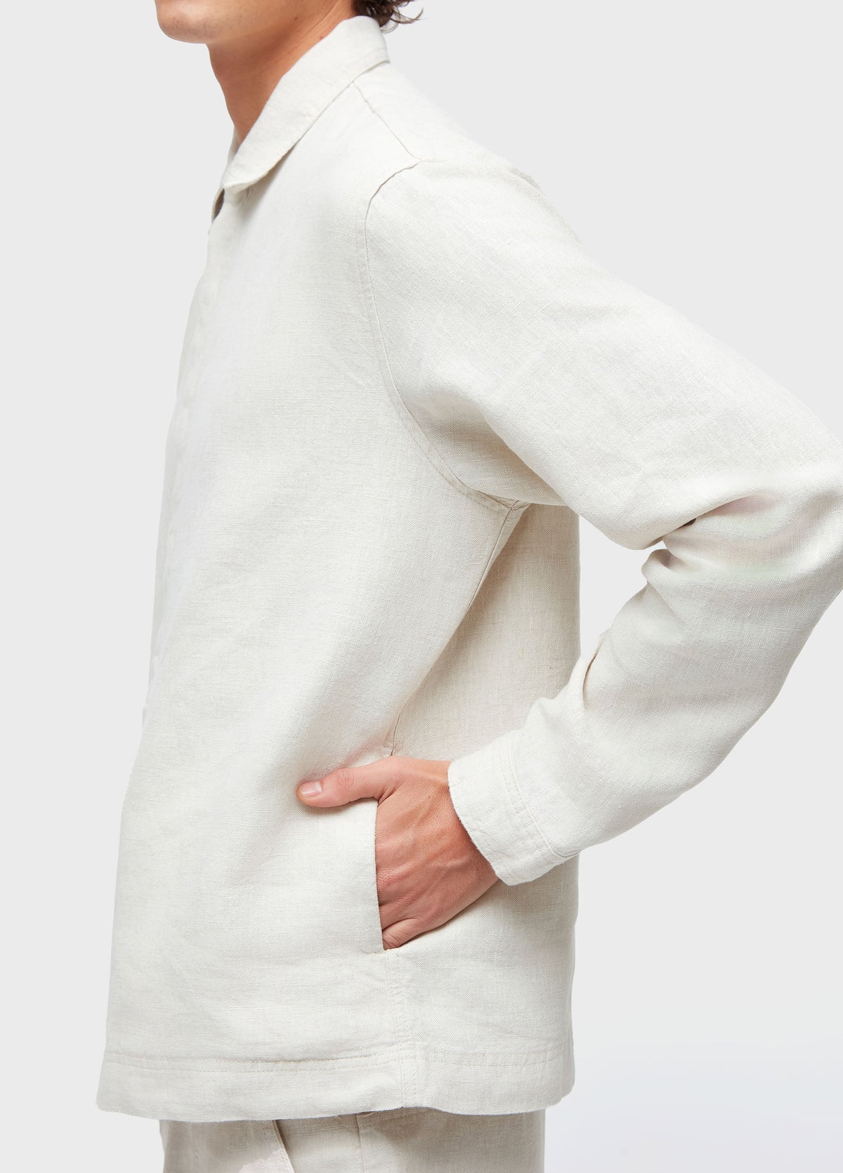 LINEN OVERSHIRT RJ