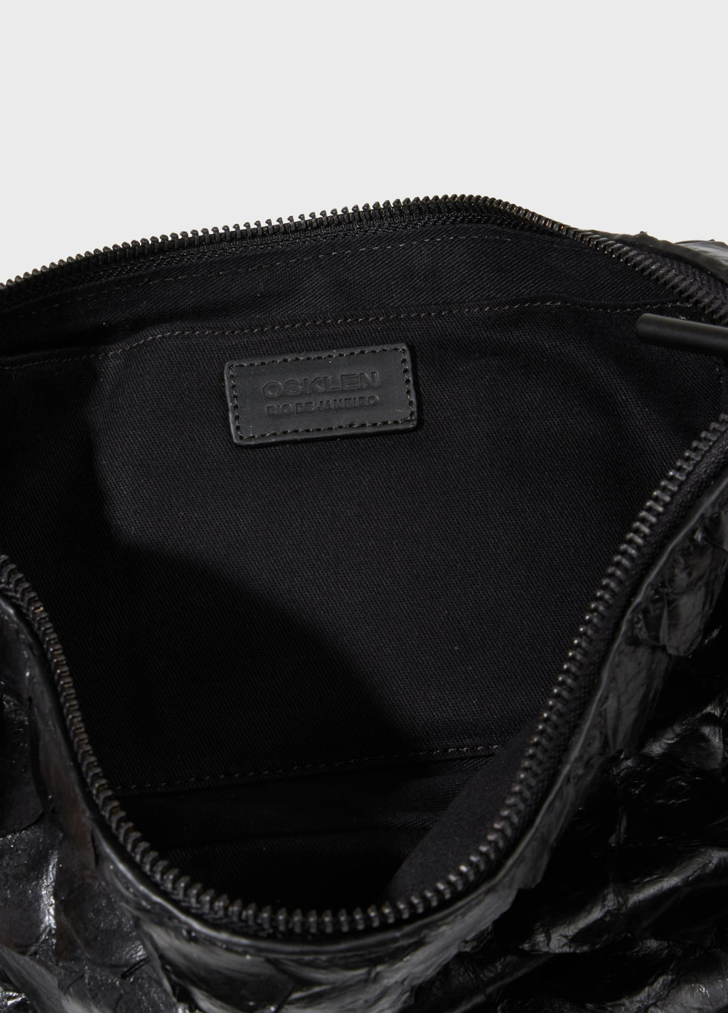 Andiroba Pirarucu Mini Bag Preto/Preto – Osklen – foto 6
