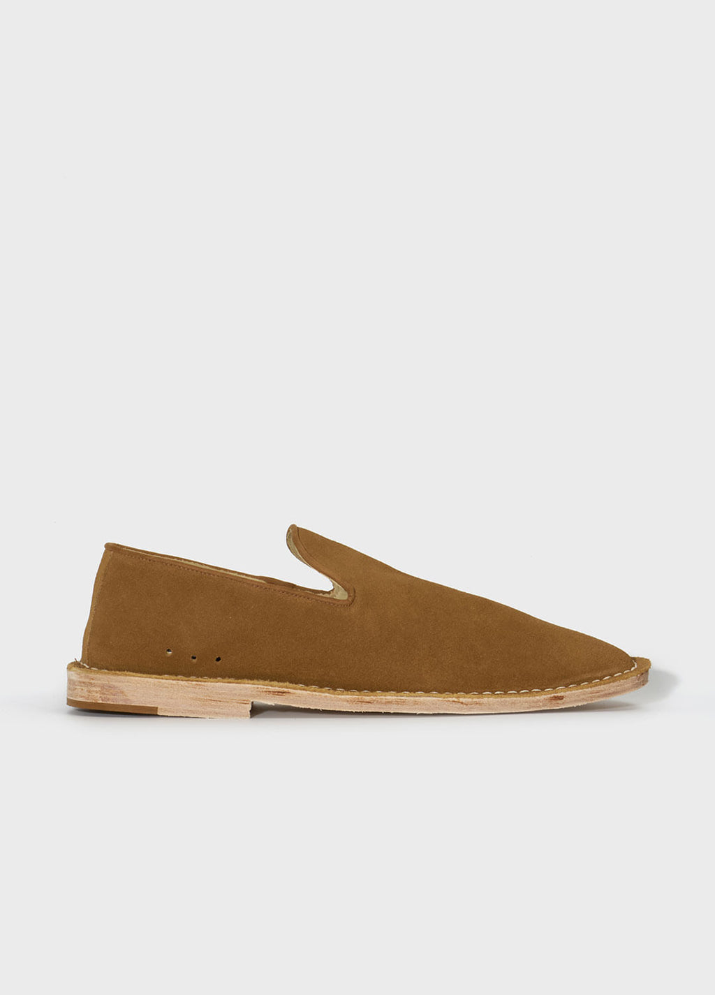SUEDE MOC TOE SHOE