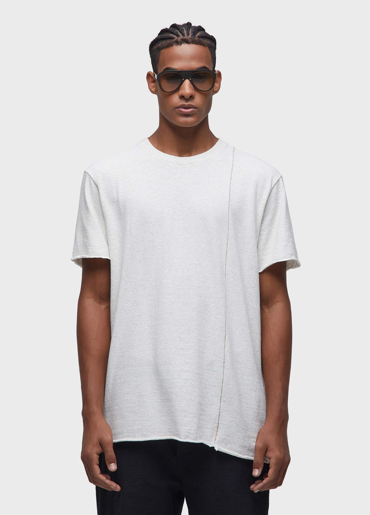 T-SHIRT RAW JUTE SS