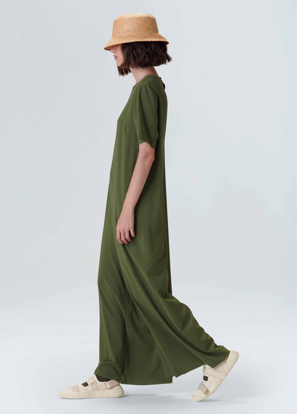 SUPERLIGHT SHORT-SLEEVED JUMPSUIT
