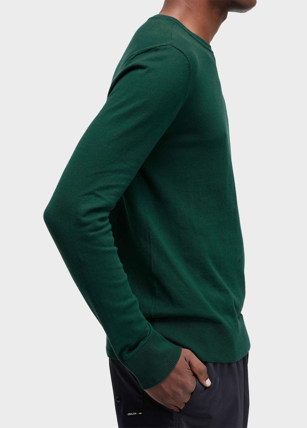 Sweater Tricot Classic Cotton II Verde Esmeralda – Osklen – foto 4
