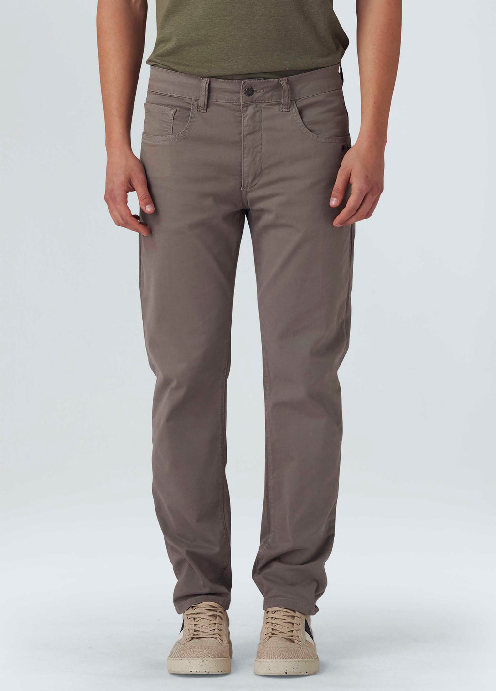 PLAIN COLOUR 5 POCKETS TROUSERS