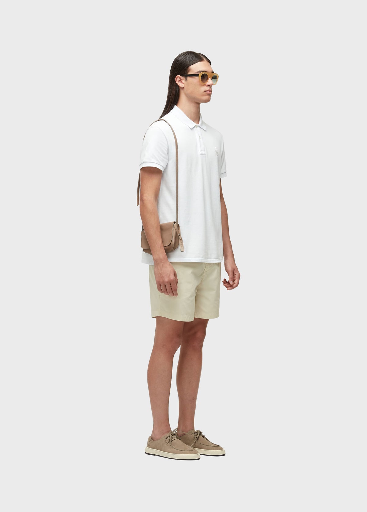 EMBOSSED CREST POLO SHIRT