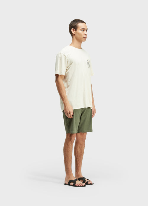 BASIC LINEN TAILORED SHORTS