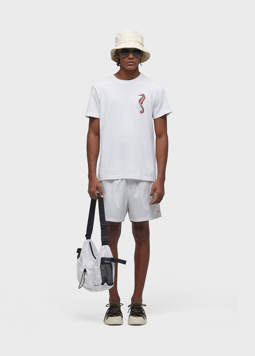 T-SHIRT STONE SEA HORSE COLORS SS