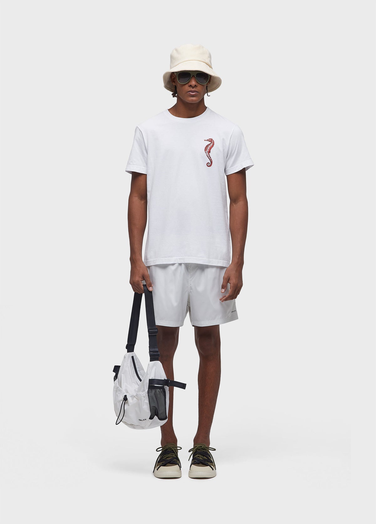 T-SHIRT STONE SEA HORSE COLORS SS