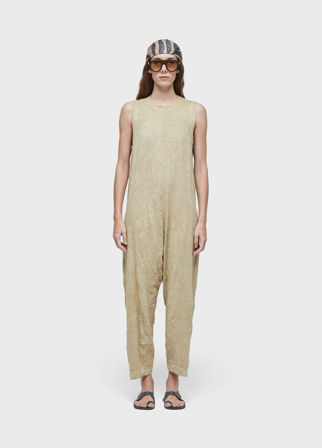 CUTS WRINKLE JUMPSUIT