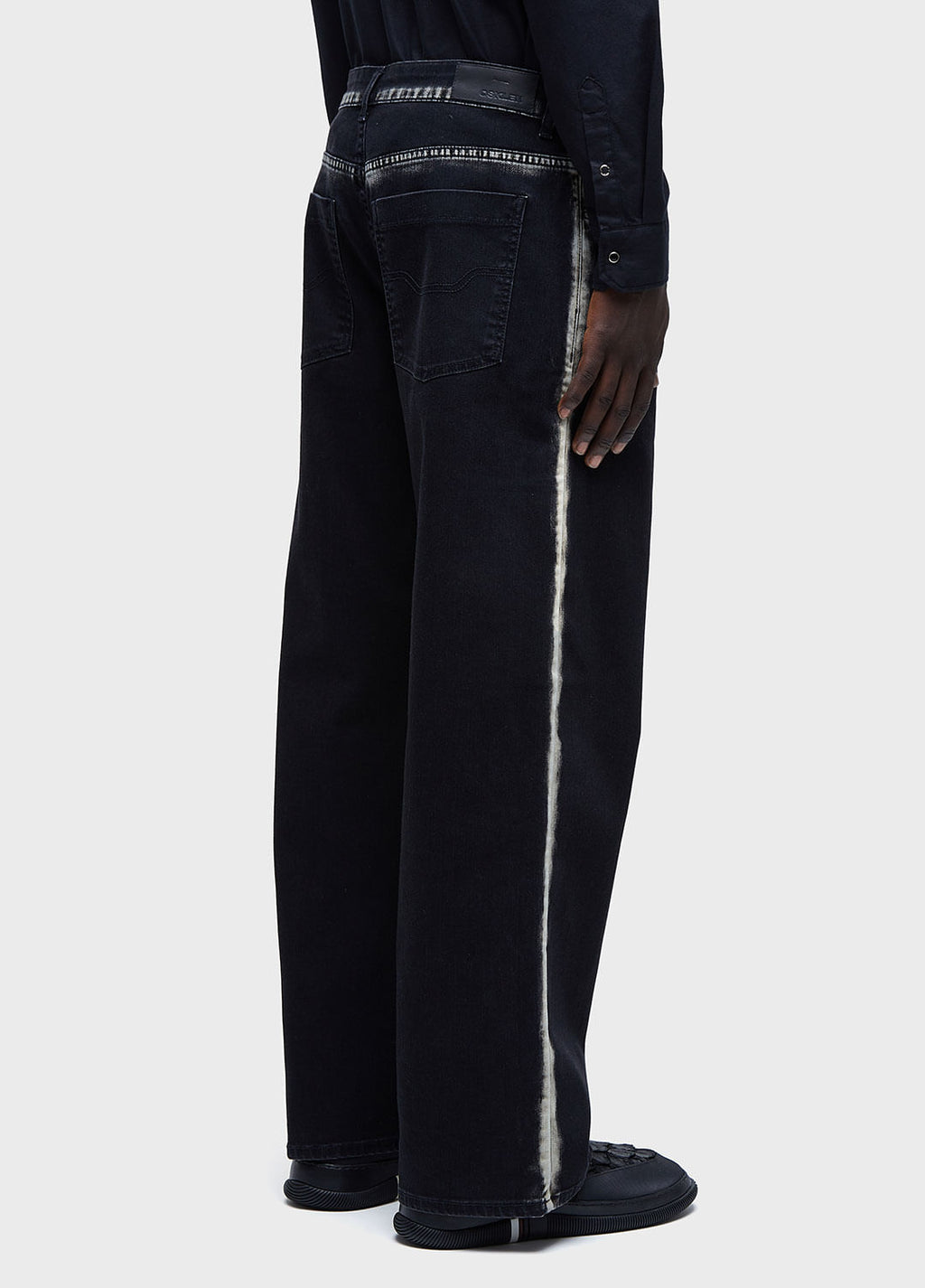 STONED COTTON JEANS