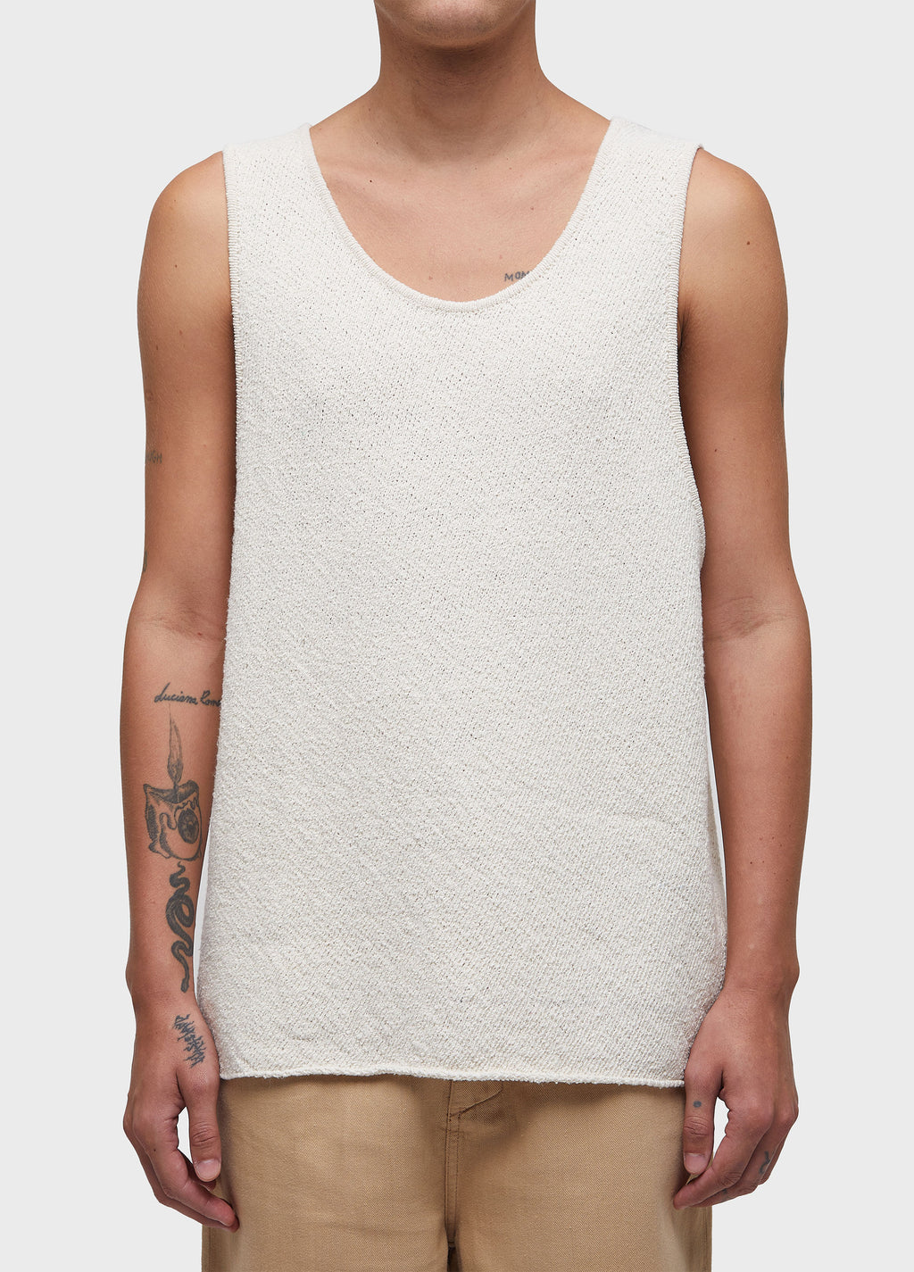 LIGHT KNIT TANK TOP E-FABRICS II