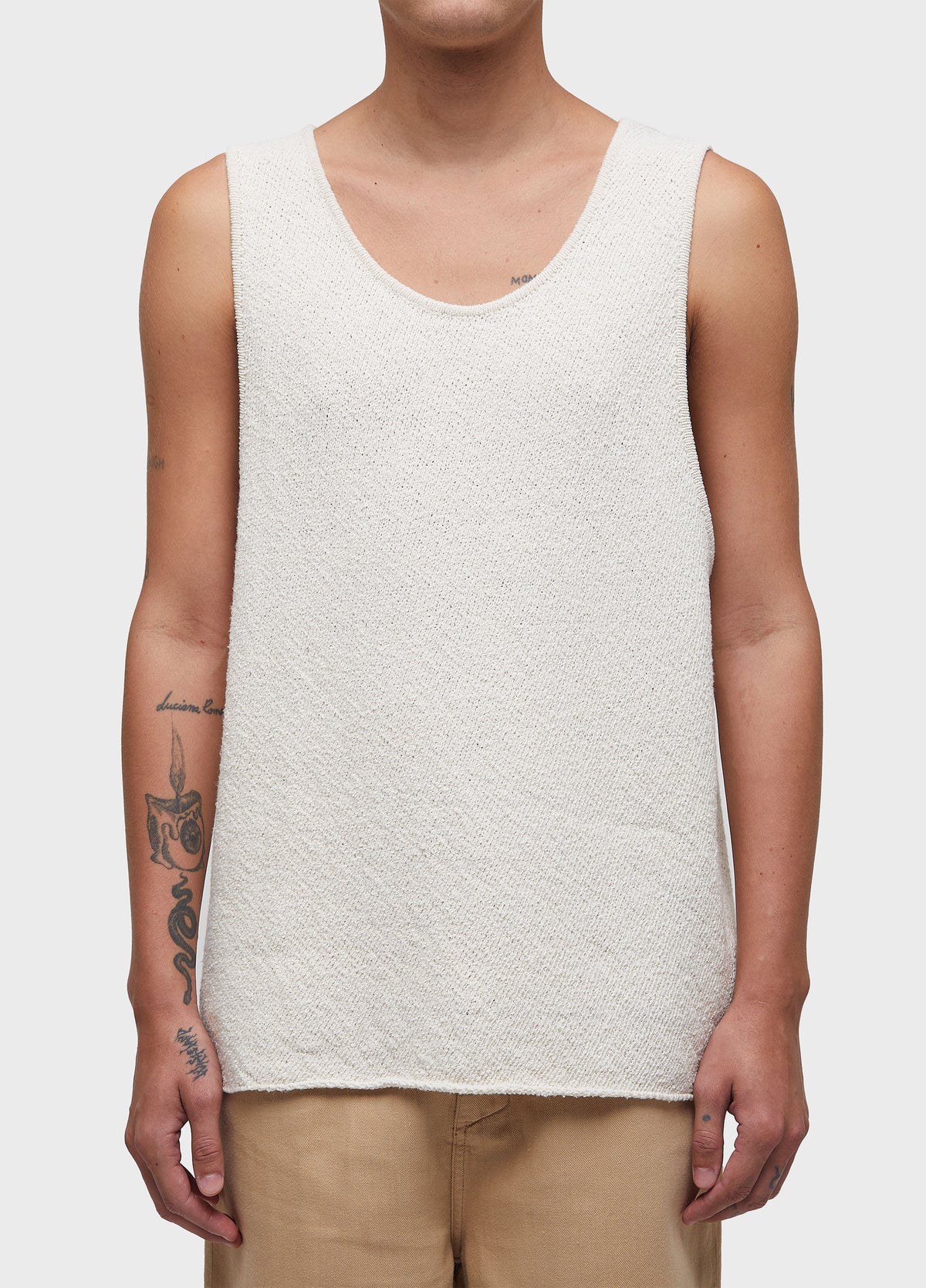LIGHT KNIT TANK TOP E-FABRICS II