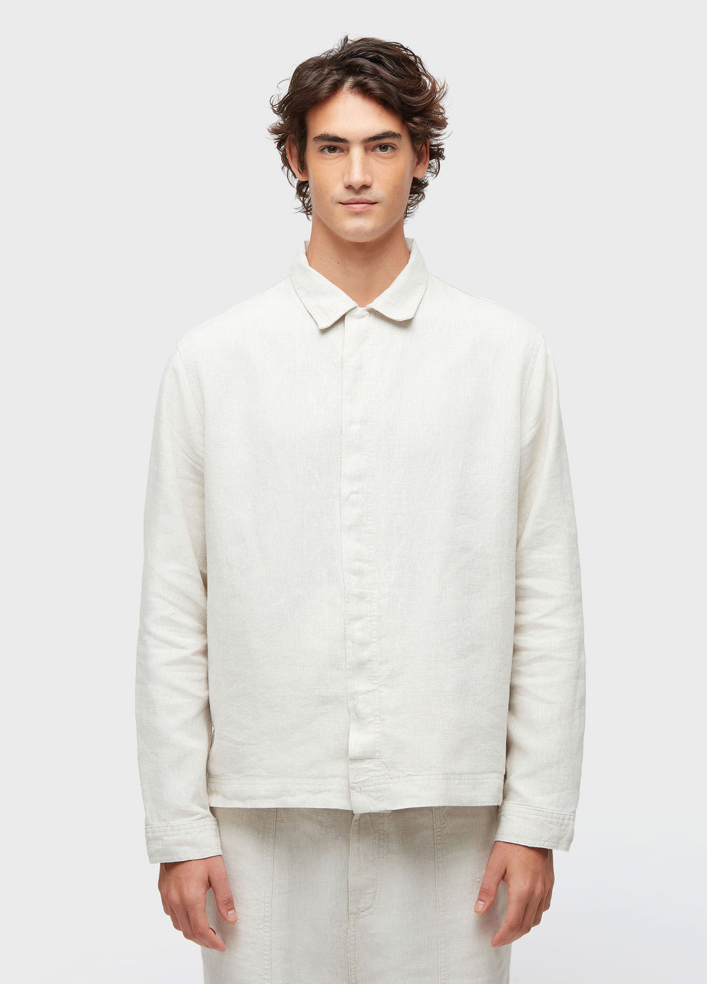 LINEN OVERSHIRT RJ