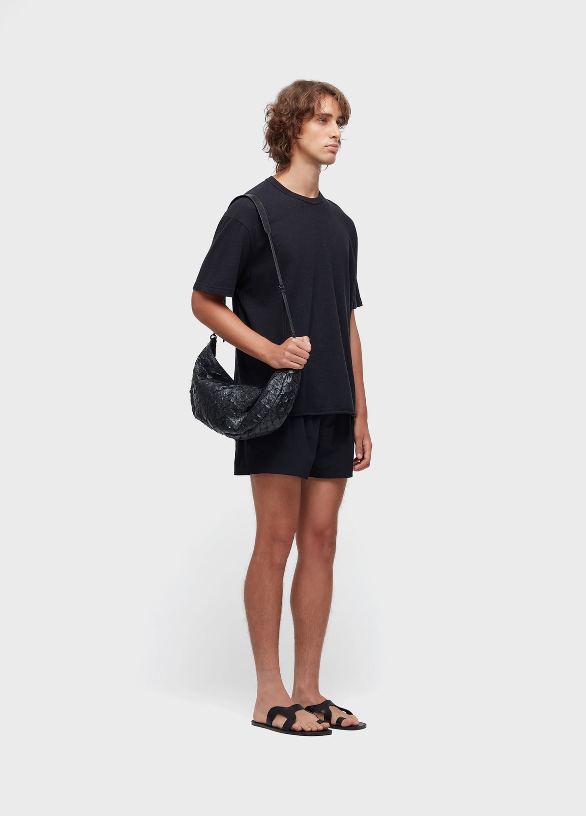 T-SHIRT OVER THROUGH BACK CROCHET SS