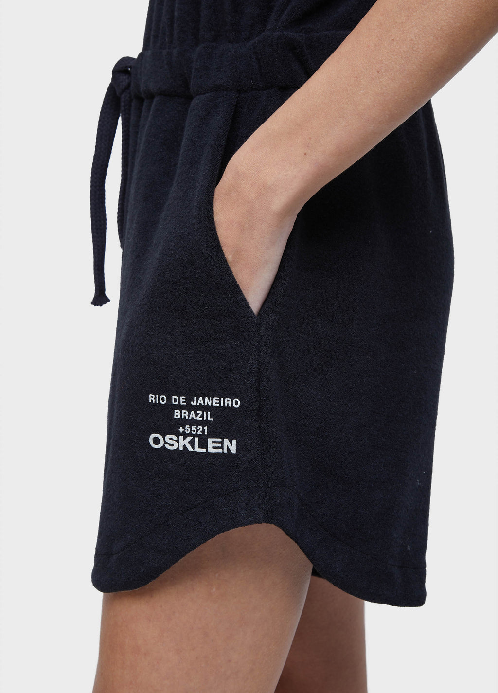 TERRY CLOTH SWIM ROMPER