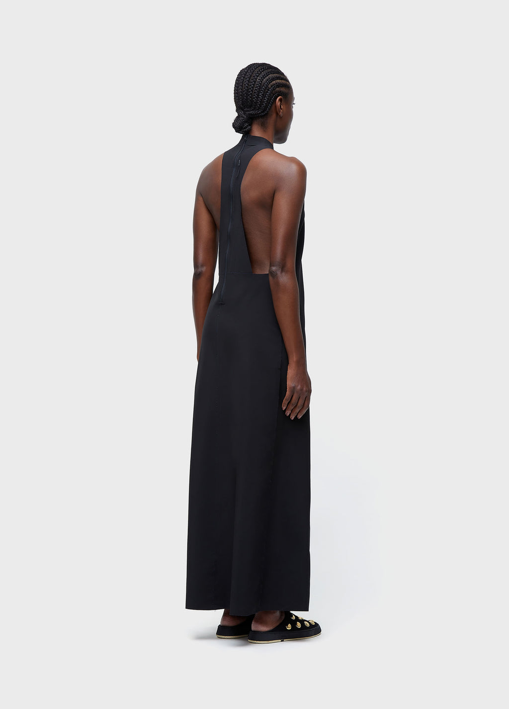 SUPERLIGHT DOUBLE-FACED RAGLAN DRESS