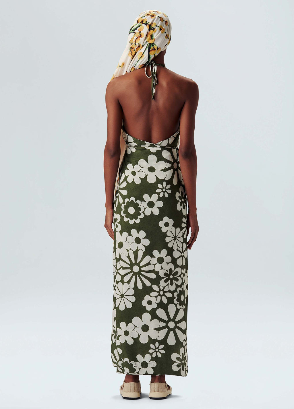 HOLIDAY WRAP DRESS LONG