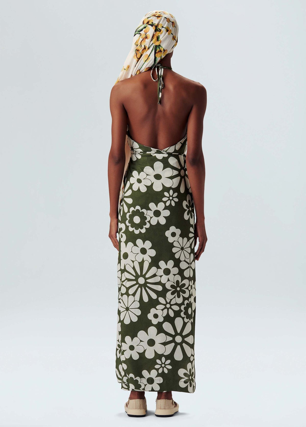 HOLIDAY WRAP DRESS LONG