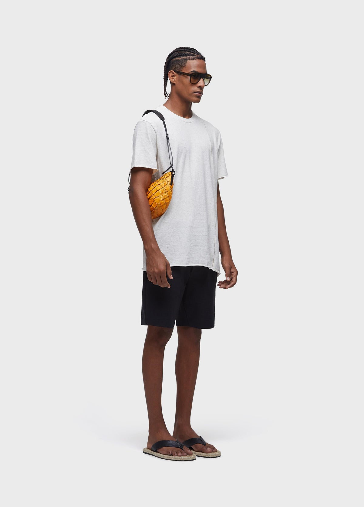 T-SHIRT RAW JUTE SS