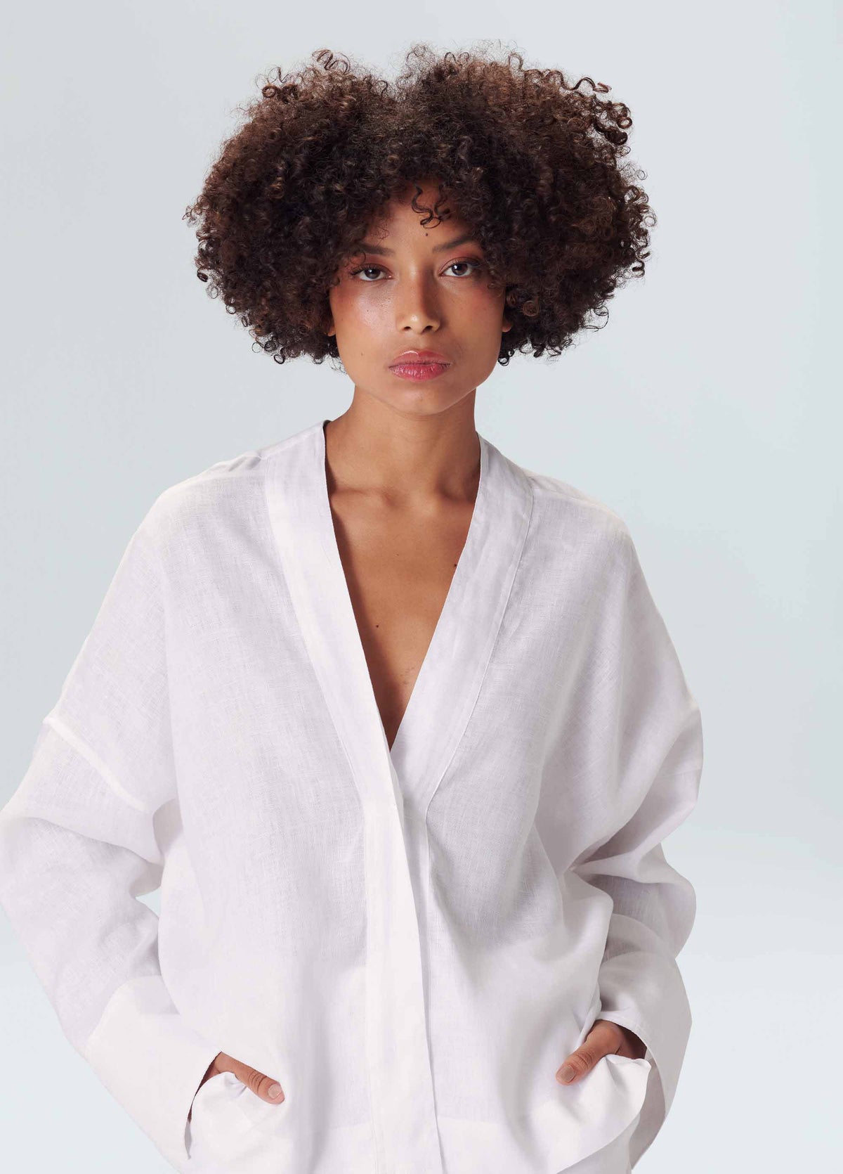 LONG SLEEVE LINEN SHIRT