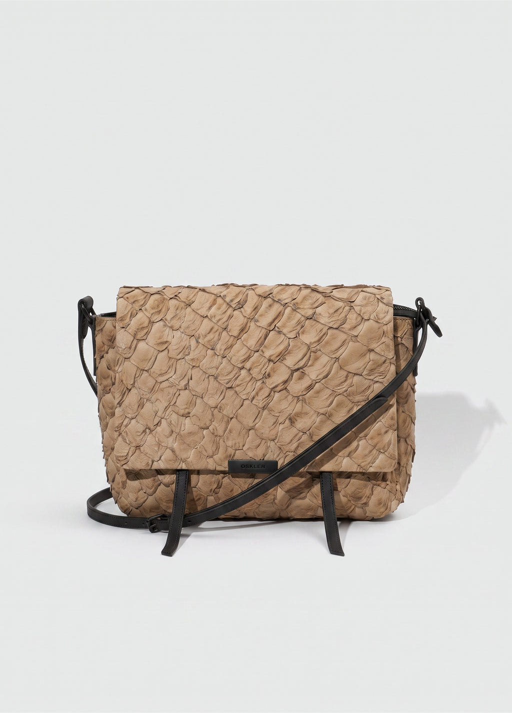 PIRARUCU FLAP SHOULDER BAG